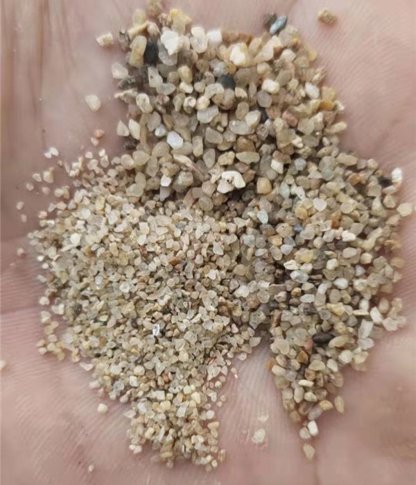 水洗砂，濾料砂